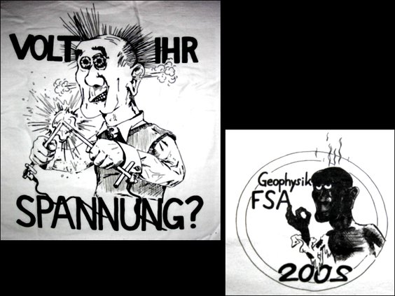 T-Shirt mit Cartoon